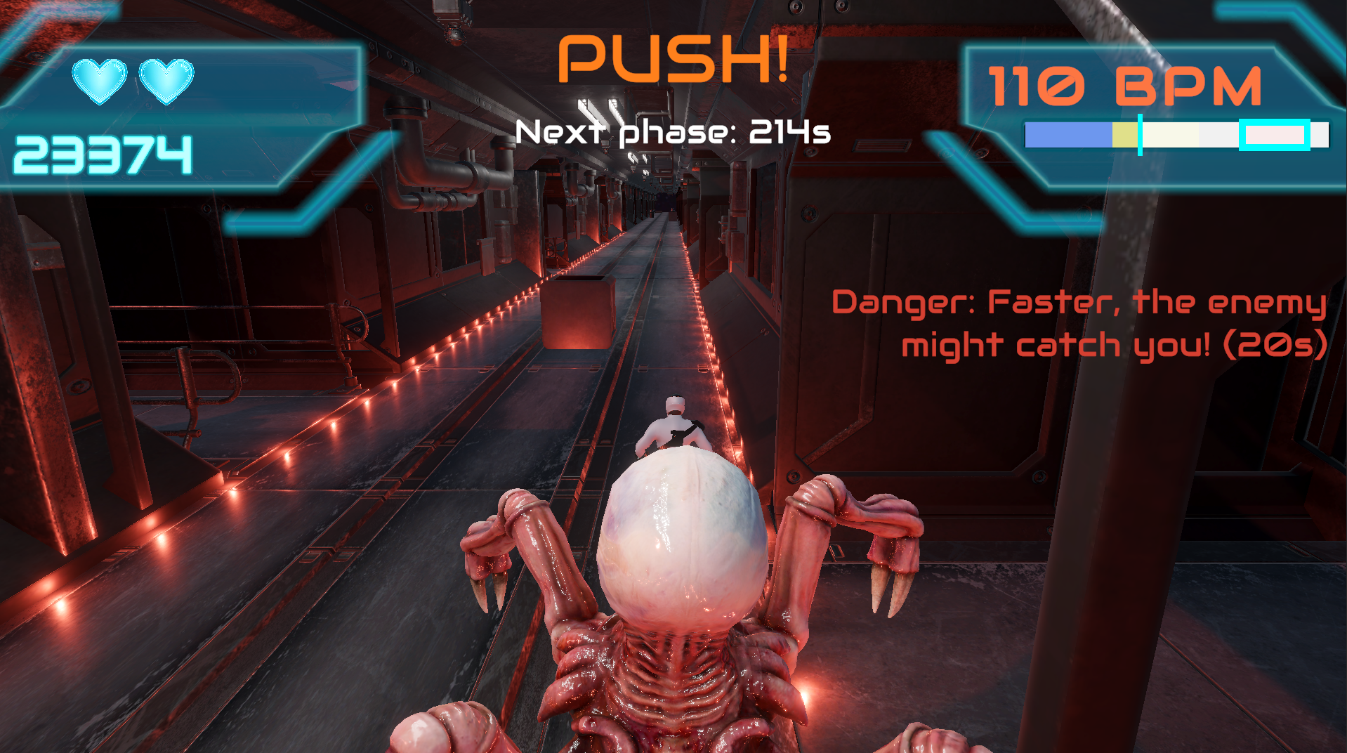 Game in the High Intensity phase